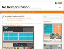 Tablet Screenshot of noreimerreason.com
